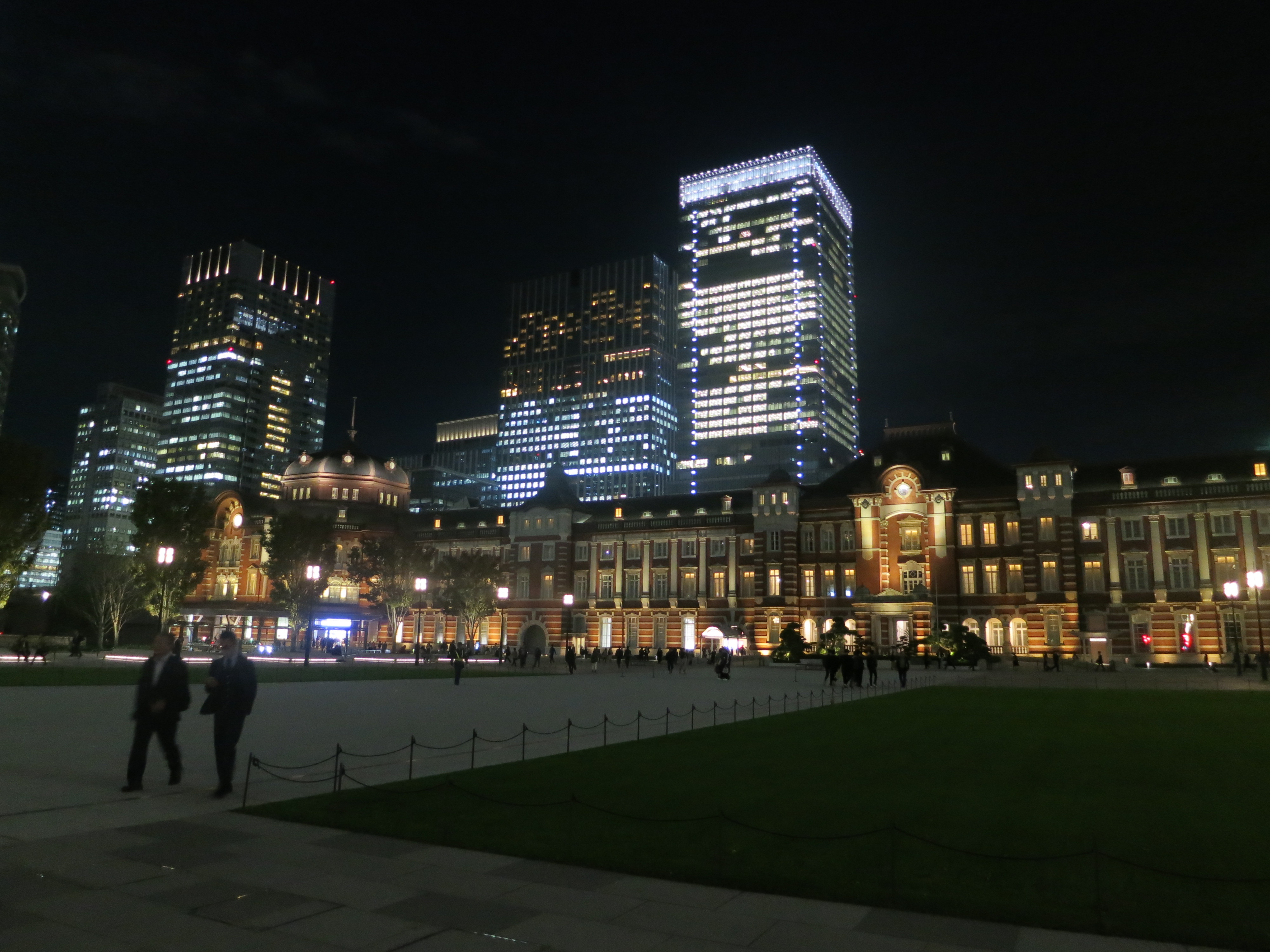 181129　東京駅夜景