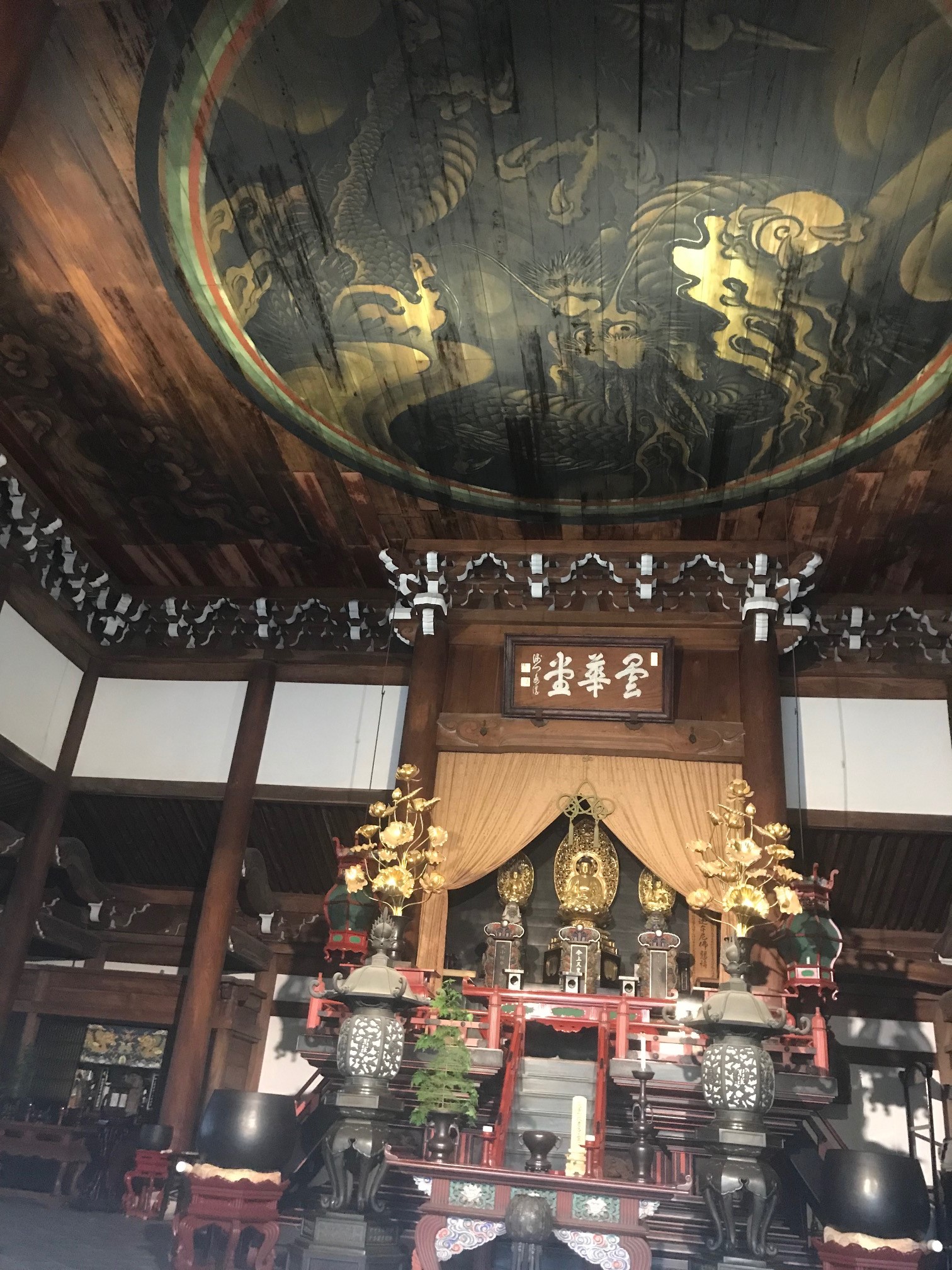 190918　南禅寺　龍の天井画