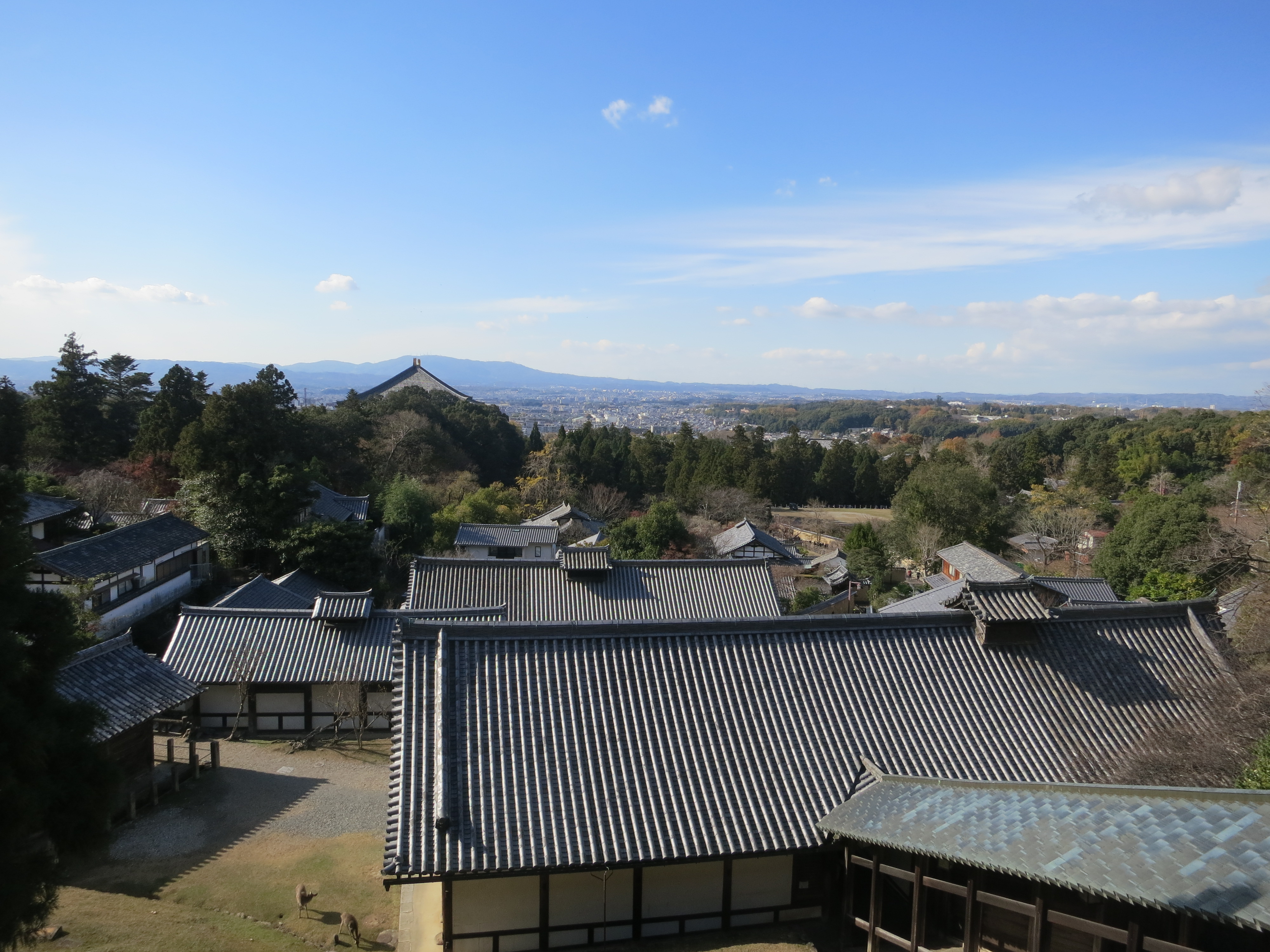 201208　東大寺 二月堂からの景色