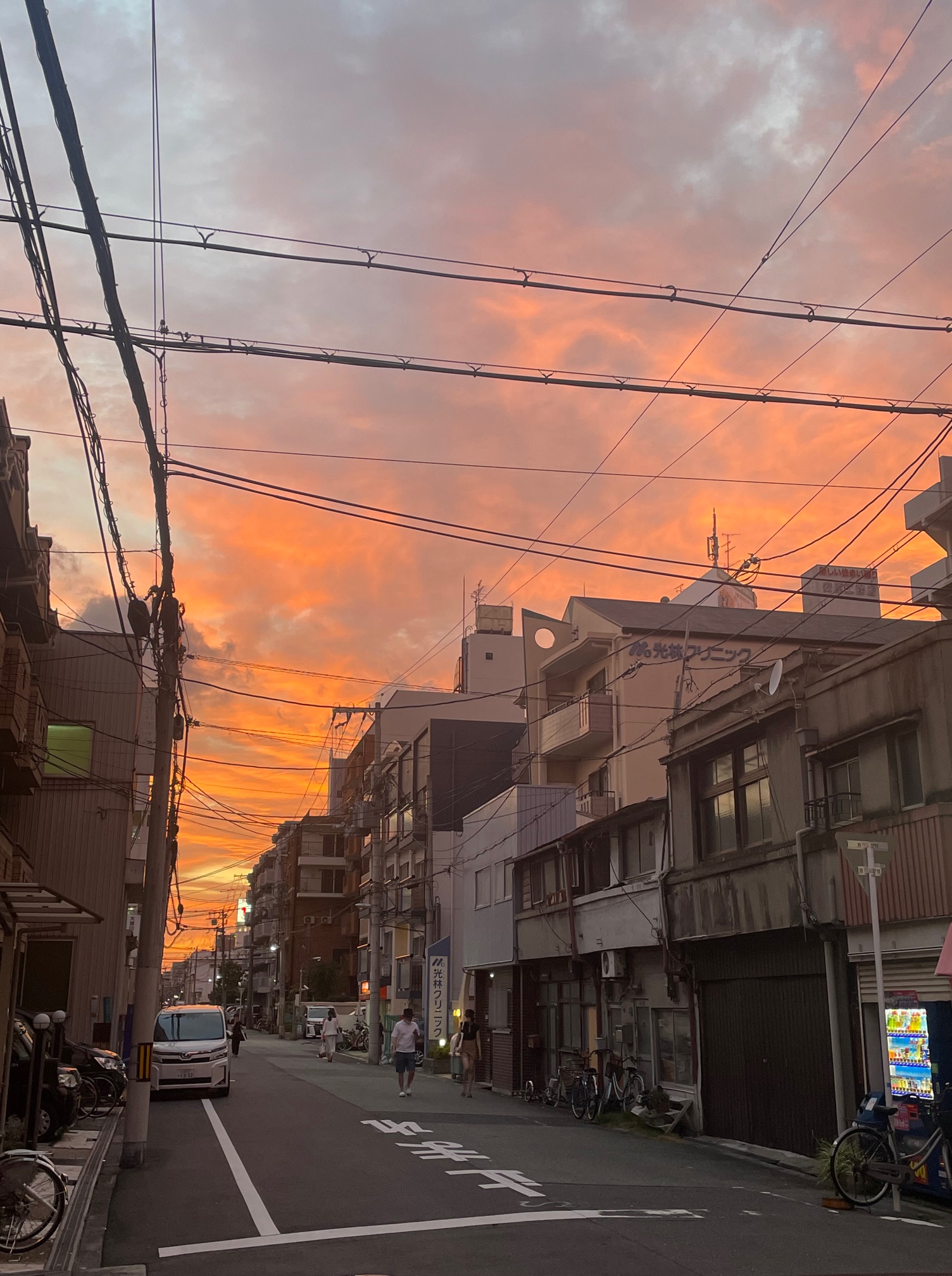 210804　夕焼け空