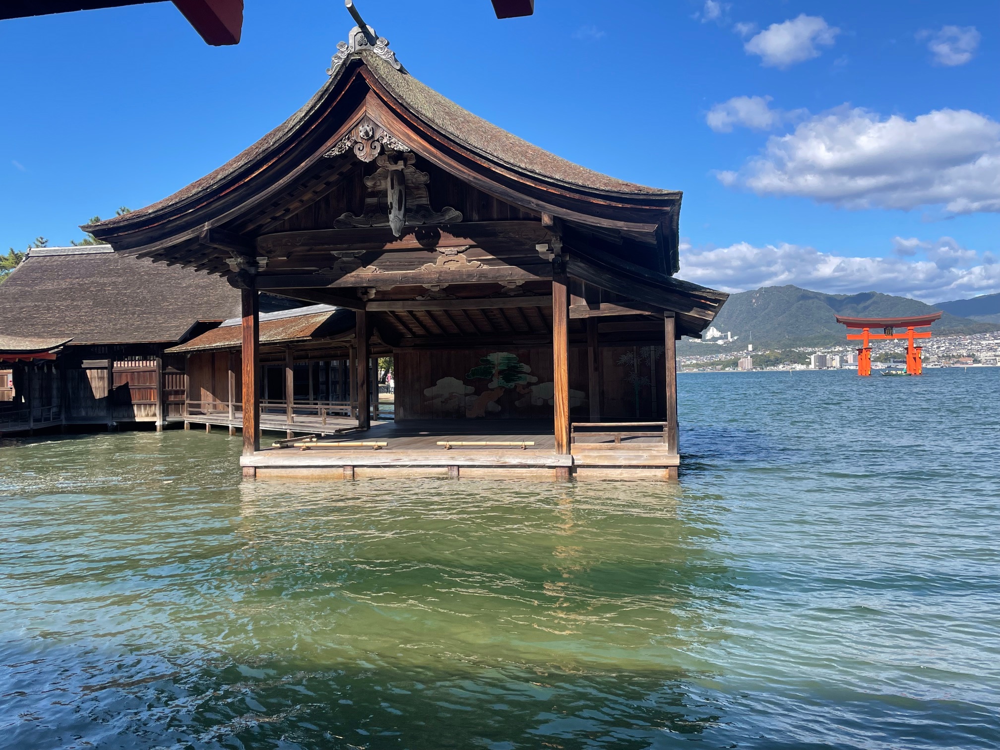 231114　厳島神社　能舞台