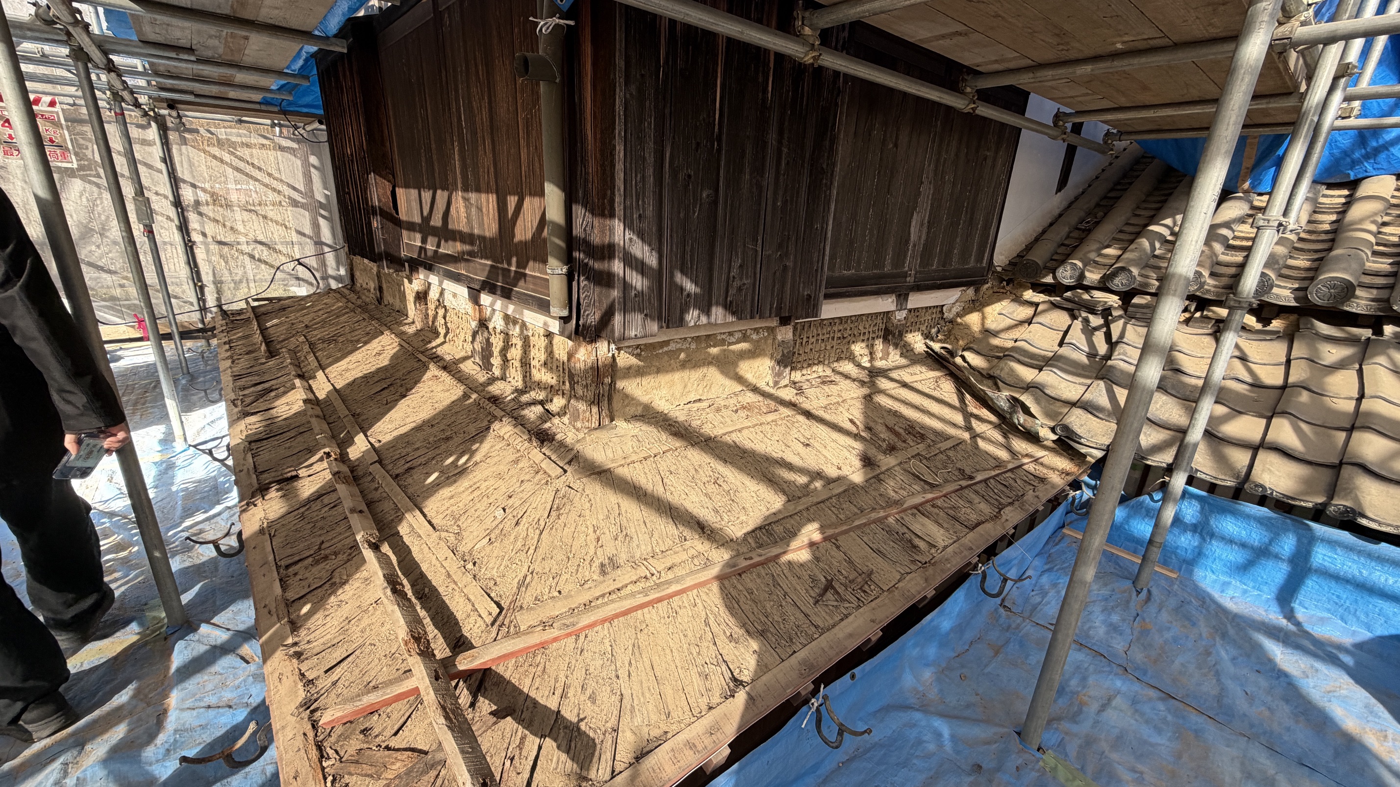 260417　「永富家住宅 耐震改修工事」２